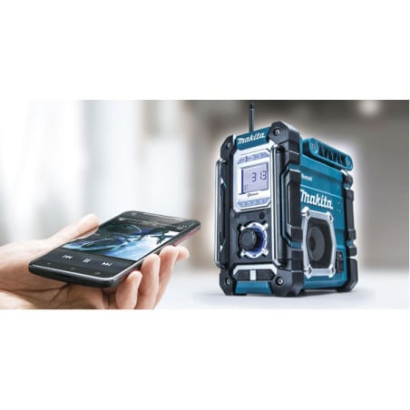 Makita DMR108 - Radio de chantier Makita 7.2 à 18V Li-Ion