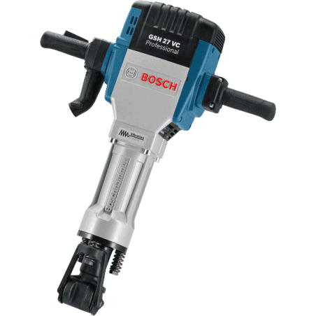 Marteau piqueur GSH 27 VC + chariot + accessoires BOSCH 0615990145