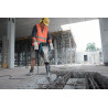 Marteau piqueur GSH 27 VC + chariot + accessoires BOSCH 0615990145