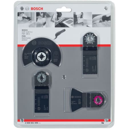 Set de 4 lames menuisier scie oscillante GOP BOSCH 2608661696