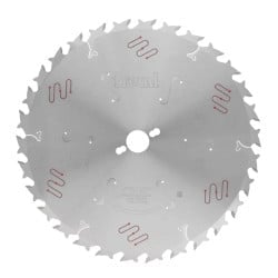 Lame de scie circulaire de débit avec antirecul pour bois massif D315 AL30 E3,2/2,2 Z28 -FREUD - F03FS04601