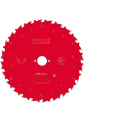 Lame de scie à table bois Ø 250 mm - AL 30 mm - E 2,8/1,8 mm FREUD F03FS09774