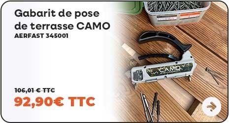 Gabarit de pose de terrasse CAMO